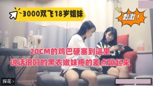 双飞18岁姐妹花 20CM的鸡巴硬塞到逼里